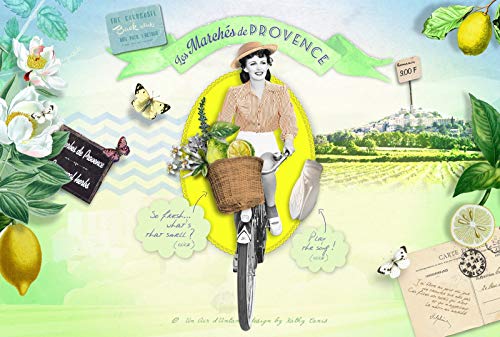 Cofre Regalo Mujer PROVENCE: 1 Jabon 100g, 1 Crema Corporal 200ml,1 Crema de Manos 25ml / Un Air d’Antan® / Perfume: Verbena, Bergamota/Caja Bonita/Belleza Mujer/Regalo Original/Caja De Jabon