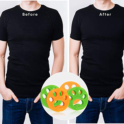 Colmanda Bola De Limpieza De Ropa, 4 Piezas Lavandería Mascota Removedor Universal Flotador Filtro Bolsa de Lavandería Bola Flotante Pet Fur Catcher para Mascotas, Reutilizable e Hipoalergénica