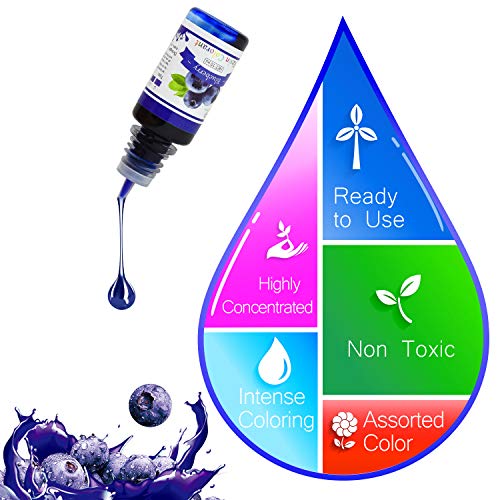 Colorante Resina Epoxi UV 18 Colores - Pigmento Líquido de Resina Epoxi Transparente para Resina UV, Fabricación de Joyas - Tinte Concentrado de Resina UV para Pintura, Manualidades - 10 ml Cada Uno