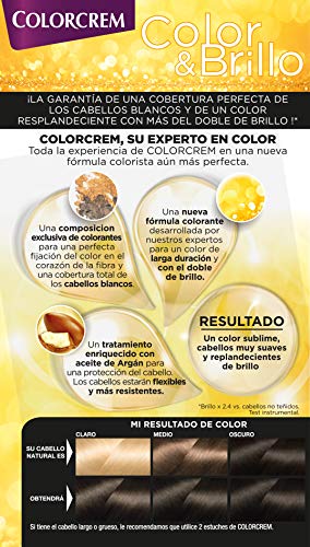 Colorcrem Color & Brillo Colorcrem +45 74 Marrón Moka 229 g