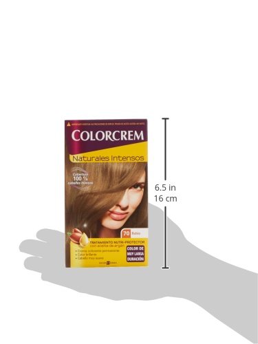 COLORCREM tinte Rubio Nº 70 caja 1 ud