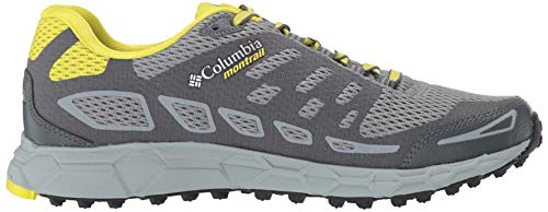 Columbia Bajada III, Zapatillas de Running para Asfalto para Hombre, Gris (Monument, Zour 36), 41 EU