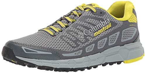 Columbia Bajada III, Zapatillas de Running para Asfalto para Hombre, Gris (Monument, Zour 36), 41 EU