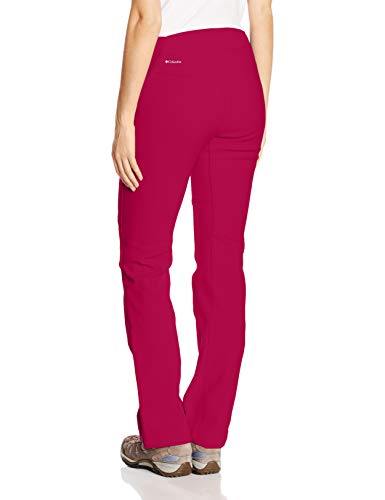 Columbia Pantalón de Excursionismo para Mujer, Back Beauty Passo Alto Heat Pant, Rojo (Pomegranate), Talla W40/R