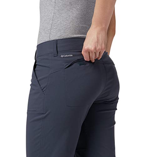 Columbia Saturday Trail Pantalón para Mujer, Gris (India Ink), 8/S