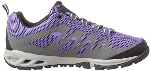 Columbia Vapor Vent, Zapatillas de Senderismo para Mujer, Gris (Ti Grey Steel, Fairytale), 40 EU