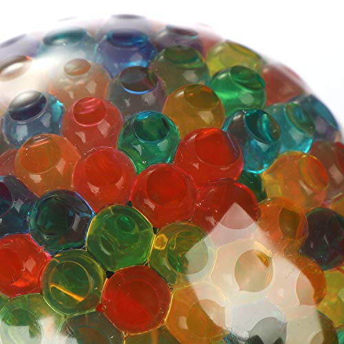 com-four® 2X Anti-Stress-Ball XL - Squeeze Ball para niños y Adultos - Crumple Ball (02 Piezas - Ø 10cm de Color)