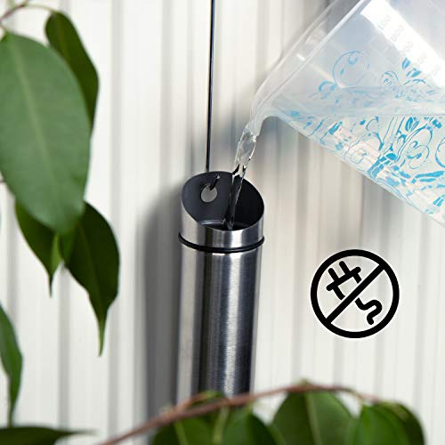 com-four® Humidificador de Acero Inoxidable 2X - Calentador para Colgar en el Calentador - Evaporador de radiador con Dos Ganchos en S