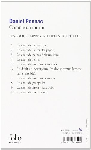 Comme un roman. Per le Scuole superiori (Folio)