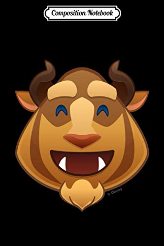 Composition Notebook: Beauty and the Beast Emoji Beast Disney Princess Enchanted Tales Ariel Belle Elsa Aurora Journal Notebook Blank Lined Ruled 6x9 100 Pages