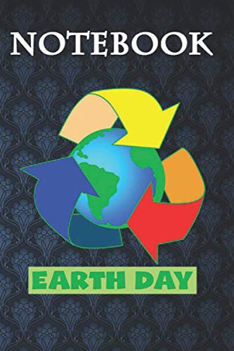 Composition Notebook, Journal Notebook: Recycle Earth Day Recycling Reduce Reuse Waste Logo 6'' x 9'', 100 Pages, Soft Cover, Matte Finish A Cute Wonderful Gift for Kids or Men & Women