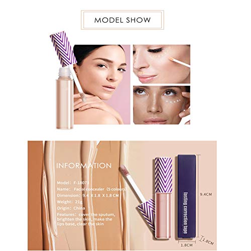 Concealer Makeup Revolution Cover Spots and Acne Marks Diminish Dark Circles and Lip Primer for Woman