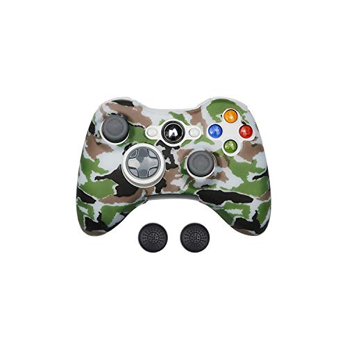Controller per videogiochi | Custodia protettiva in silicone per Xbox 360 Gamepad Custodia protettiva in silicone per Xbox 360 Accessori controller Custodia protettiva in gel Skin-Camo-