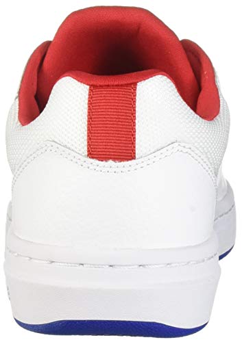 Converse Rival - Zapatillas bajas unisex para hombre, Blanco (Blanco/Esmalte Rojo/Azul), 36.5 EU