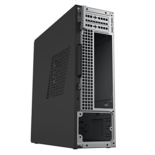 CoolBox COO-IPC10-1 Torre Negro 500W carcasa de ordenador - Caja de ordenador (Torre, PC, Mini-ITX, Negro, 0,6 mm, 500 W)