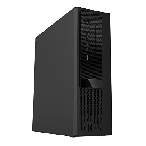 CoolBox COO-IPC10-1 Torre Negro 500W carcasa de ordenador - Caja de ordenador (Torre, PC, Mini-ITX, Negro, 0,6 mm, 500 W)