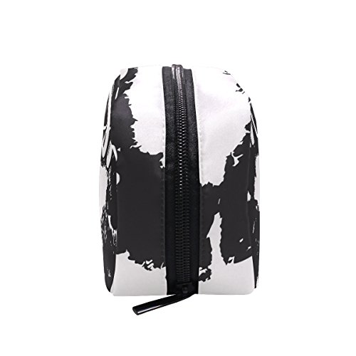 COOSUN Kiss Me Lips Bolsa de maquillaje Bolsa de viaje Organizador de viaje Bolsa de aseo para mujeres