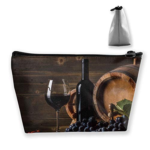 Copas de Vino Tinto Bolígrafo Papelería Estuche de lápices Bolsa de Maquillaje cosmético Bolsa