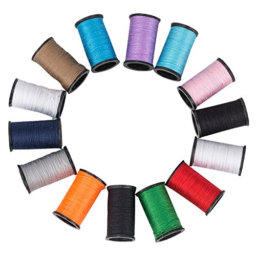 Coquimbo Kit Costura,Hilos de Coser Organizador de Suministros de Costura de Bricolaje lleno de Tijeras, Dedal, Hilo, Agujas, Cinta Métrica