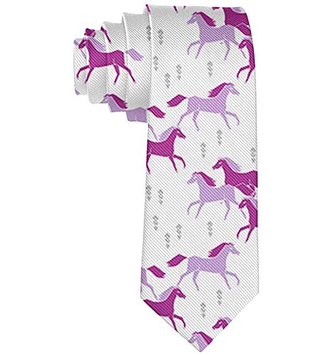 Corbata de lavanda púrpura para hombre Corbatas de corbata de seda Corbata de seda Corbatas Corbatas elegantes Corbatas de hombre