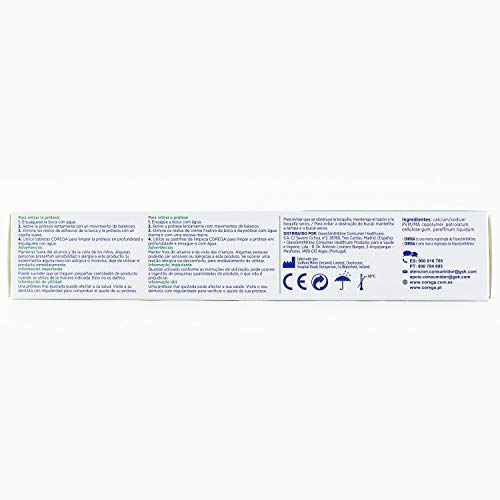 Corega Sin Sabor - Crema Fijadora para Prótesis Dentales - 70 g