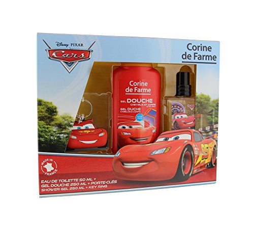 Corine de Farme – Estuche Cars agua de colonia + gel de ducha + llavero 50 ml