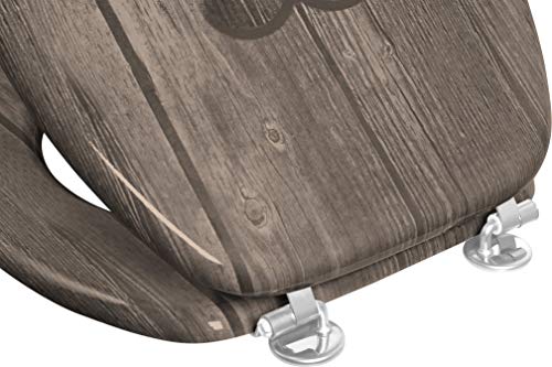 Cornat KSD811 - Asiento de inodoro (DM), diseño de corazón