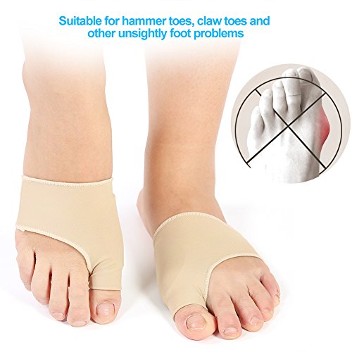 Corrector de juanetes, protector enderezador para el dedo del pie, de silicona, para hombres y mujeres, alivio del dolor de pies