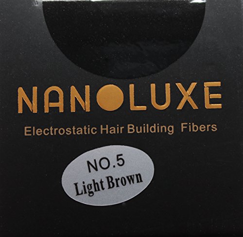 Corrector en polvo, de Nanoluxe, para fibras de cabello de color marrón claro, 25 g