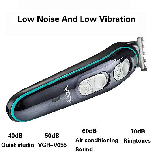 Cortapelos Profesional Hombres, iAmotus Recortadora Barba Afeitadora Cortador de PeloInalámbrico Recargable Tener 4 Longitudes de Corte de Alto Rendimiento con Peine Fijo