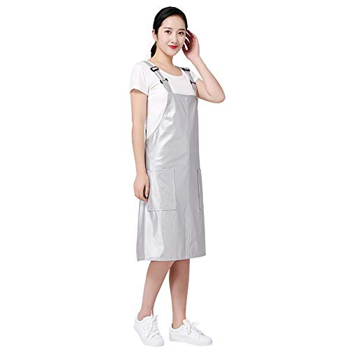 Corte de cabello, peluquería, ropa de trabajo para peluquerías, tintes para el cabello, delantal de alcantarillado 74 * 80 cm.