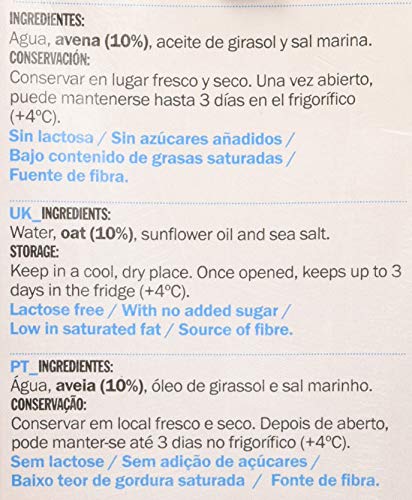 Costa Bebida de Avena 1000 ml - Pack de 6