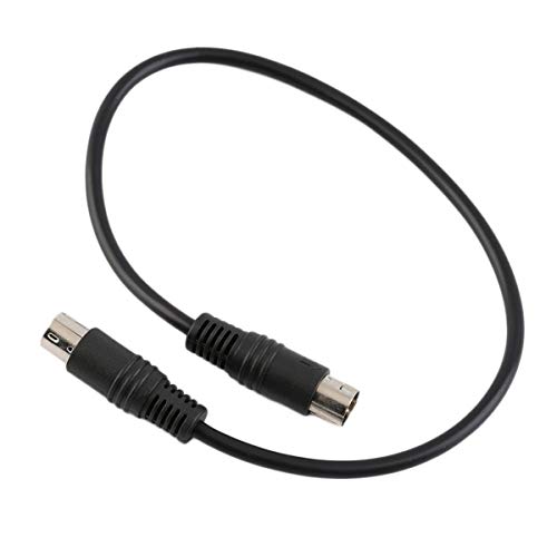 Cosye Cable de señal Mini DIN 9 Pines Mini 9 Pines Color Negro para Genesis 2 Scart Cable Línea de señal de promoción Caliente