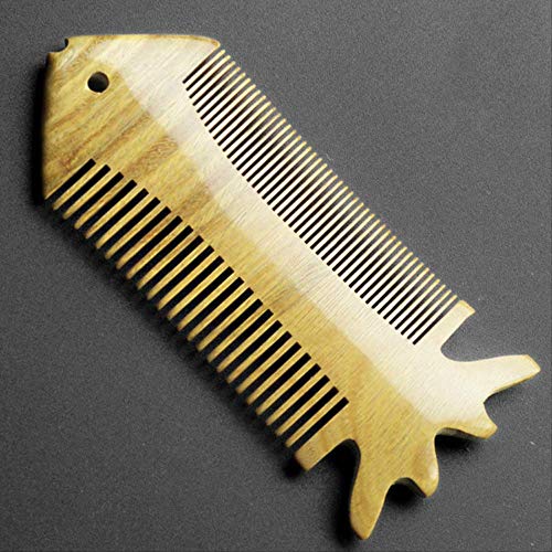 Creative Comb Peine De Pelo De Halibut En Peine De Sándalo Creative