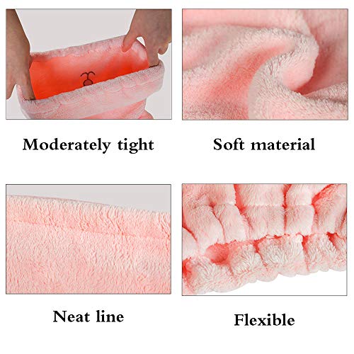 Creativee Toalla de Microfibra Absorbente de Agua, Gorro de Turbante para Cabello seco, Gorro de baño de Secado rápido para Mujeres, Adultos o niñas (2 Unidades)
