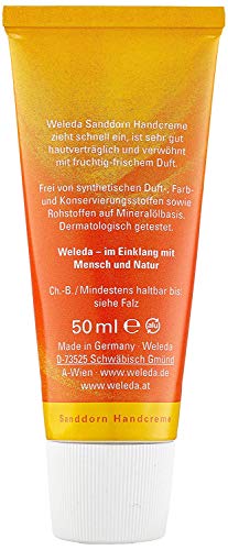 Crema de Manos de Espino Amarillo Hidratante 50 ml de Weleda