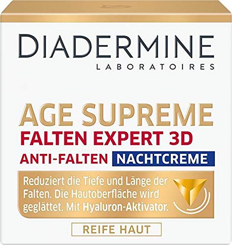 Crema de noche y cápsulas Diadermine Age Supreme arrugas Expert 3D 50 ml