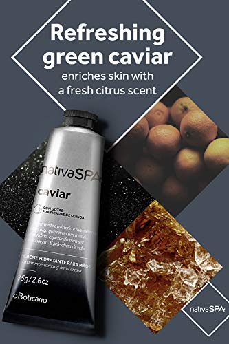 Crema Hidr para las manos de Caviar - NATIVA SPA/O BOTICARIO