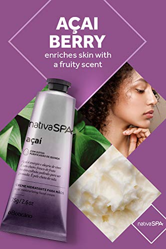 CREMA HIDRATANTE PARA LAS MANOS DE ARÁNDANOS - NATIVA SPA - O BOTICARIO-BOUTIQUEB