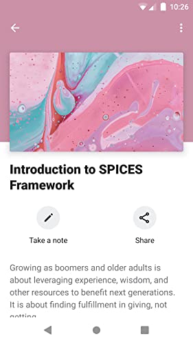 Crescendo: Vital Living