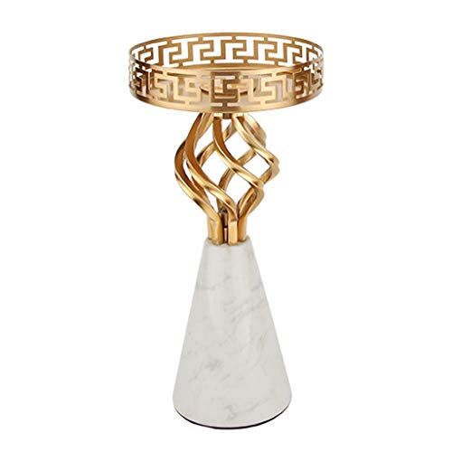 Cristal Dinero Árbol Oro Mármol perfumado decoración Candelabro, titular de la vela europea elegante soporte de la vela for la boda comedor fiesta de Navidad de la tabla decoración del hogar, regalo C