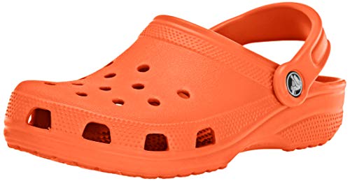 Crocs Classic Clog, Zuecos Unisex Adulto, Naranja (Tangerine 817), 42/43 EU