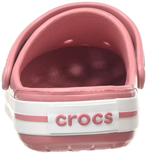 Crocs Crocband, Zuecos Unisex Adulto, Rosa (Blossom/White 6ph), 38/39 EU