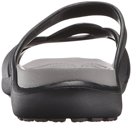 Crocs Meleen Twist, Mujer Sandalia, Negro (Black/Smoke), 37-38 EU