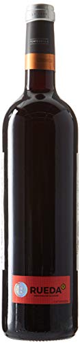Cuatro Rayas Vino Tinto Roble Organic Tempranillo Ecológico D.O. Rueda - 6 Botellas de 750 ml (4.5 L)