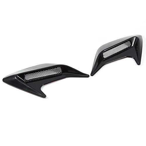 Cubierta de ventilación para Navara (2 unidades), color negro brillante