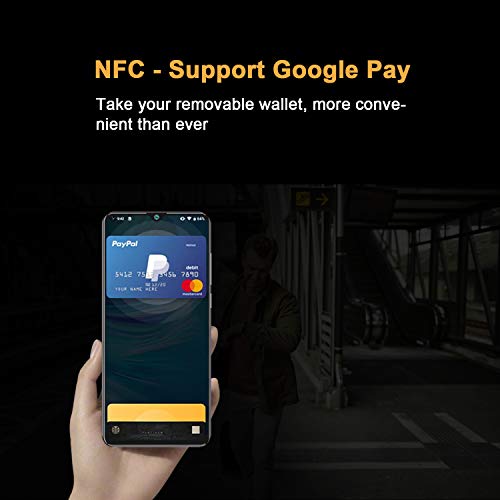 CUBOT Note 20 Smartphone 4G, Teléfono Móvil Libre Android 10.0 6,5 Pulgadas 64GB ROM 4200mAh Quad Cámara12+20MP, Face ID GPS WiFi Dual SIM Quad-Core, Negro