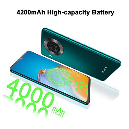 CUBOT Note 20 Smartphone 4G, Teléfono Móvil Libre Android 10.0 6,5 Pulgadas 64GB ROM 4200mAh Quad Cámara12+20MP, Face ID GPS WiFi Dual SIM Quad-Core, Negro