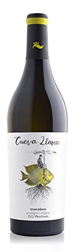 Cueva Llana Macabeo Eco 2018, Vino Blanco Ecológico, DOP Manchuela, 75cl