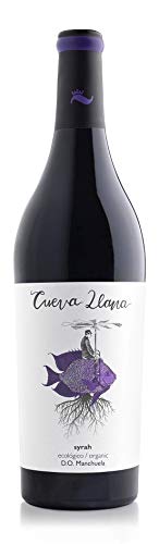 Cueva Llana Syrah Eco 2019, Vino Tinto Ecológico, DOP Manchuela, 75cl